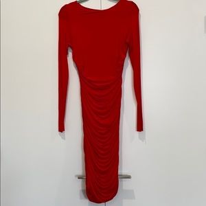 Bailey 44 long sleeve backless dress NWT